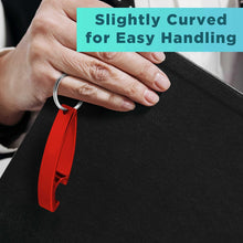 2 in 1 Compact Metal Bottle Opener with Keyring (1 Pc)